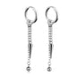 New Punk Stainless Steel Chain Hoop Earrings For Women Men 2021 Trendy Goth Pop Hip Hop Pendants Ear Jewelry Accessories Earring
