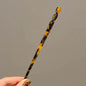 Vintage Chinese Style Hair Sticks for Women Girls Fashion Acetate Chopstick Shaped Hair Clips Pins Jewelry Hair Accessories