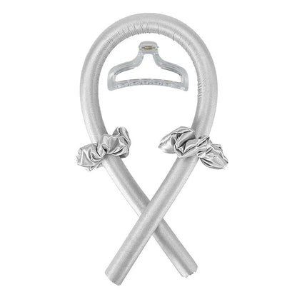 Diadema rizadora sin calor, rulos de cinta de seda para rizos, diadema suave para dormir, rizadores de cabello para cabello suelto, herramientas para peinar el cabello