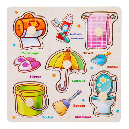 Rompecabezas de madera para niños de 3 años con letras y números. Juguetes educativos Montessori para aprender el abecedario. Regalo preescolar.