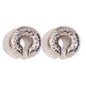 1 Pair Smooth Circle C Shape Clip Earrings For Women Lightweight Without Piercing Cartilage Ear Cuff Gold Silver Color Earrings