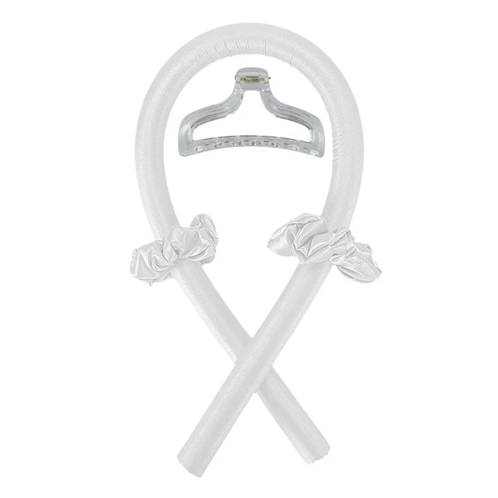 Diadema rizadora sin calor, rulos de cinta de seda para rizos, diadema suave para dormir, rizadores de cabello para cabello suelto, herramientas para peinar el cabello