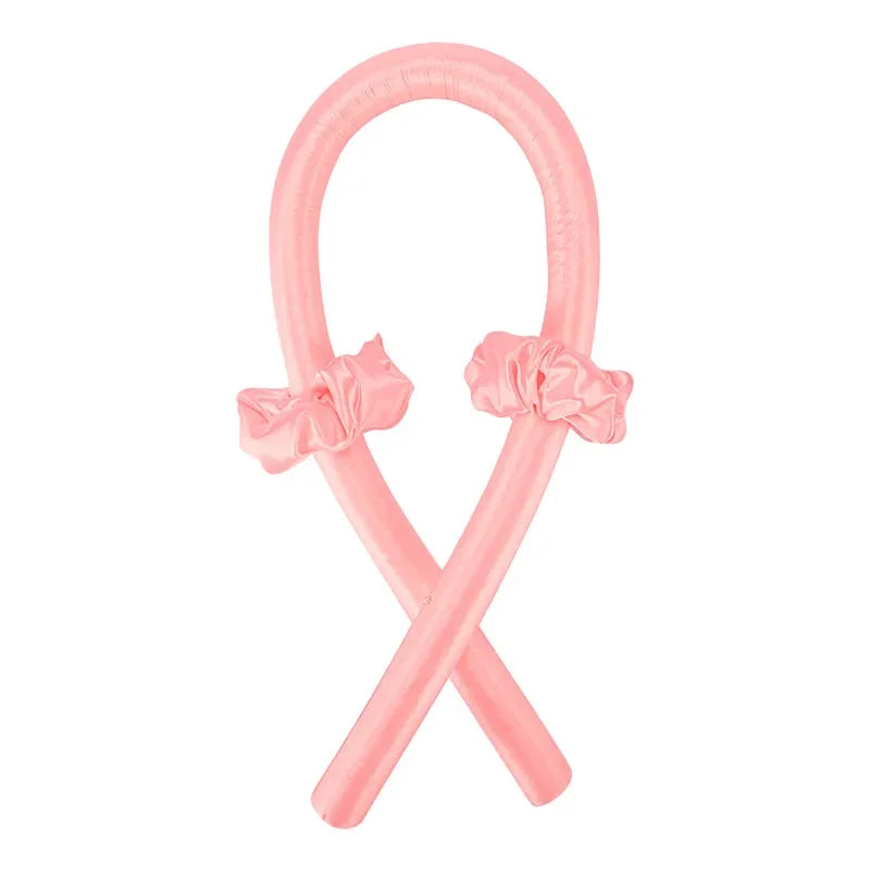 Diadema rizadora sin calor, rulos de cinta de seda para rizos, diadema suave para dormir, rizadores de cabello para cabello suelto, herramientas para peinar el cabello