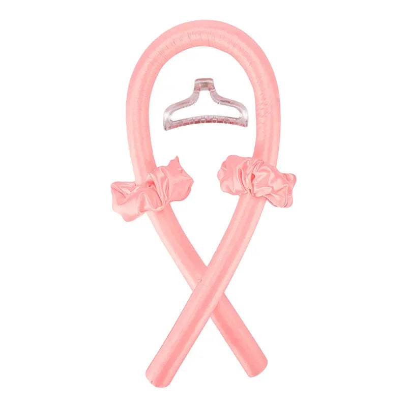 Diadema rizadora sin calor, rulos de cinta de seda para rizos, diadema suave para dormir, rizadores de cabello para cabello suelto, herramientas para peinar el cabello